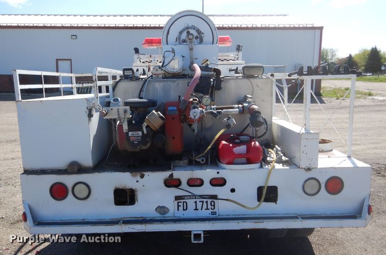 image for item KS9908 1998 Dodge Ram 3500  Quad Cab brush fire truck