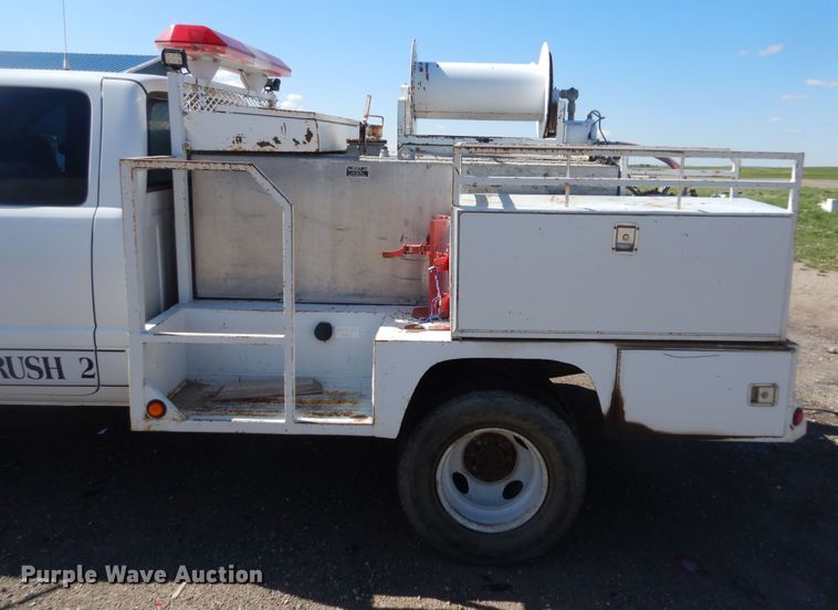 image for item KS9908 1998 Dodge Ram 3500  Quad Cab brush fire truck