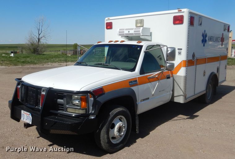 image for item KS9909 1994 Chevrolet K3500  ambulance
