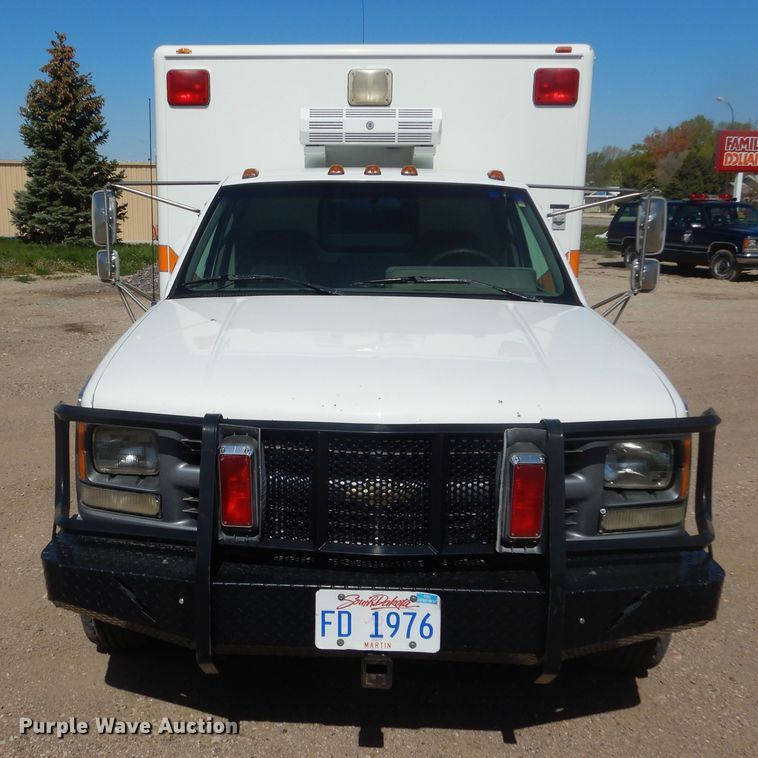 image for item KS9909 1994 Chevrolet K3500  ambulance