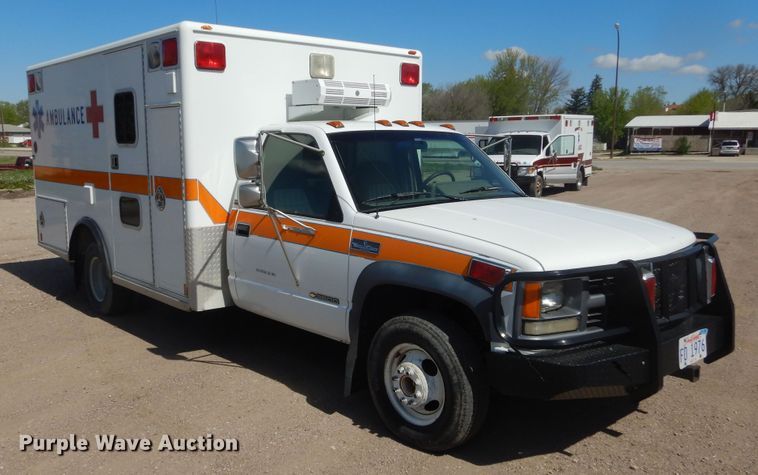 image for item KS9909 1994 Chevrolet K3500  ambulance