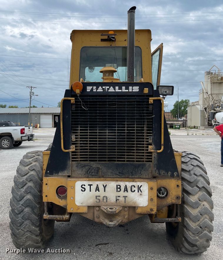 image for item LF9006 1990 Fiat-Allis FG75A  motor grader