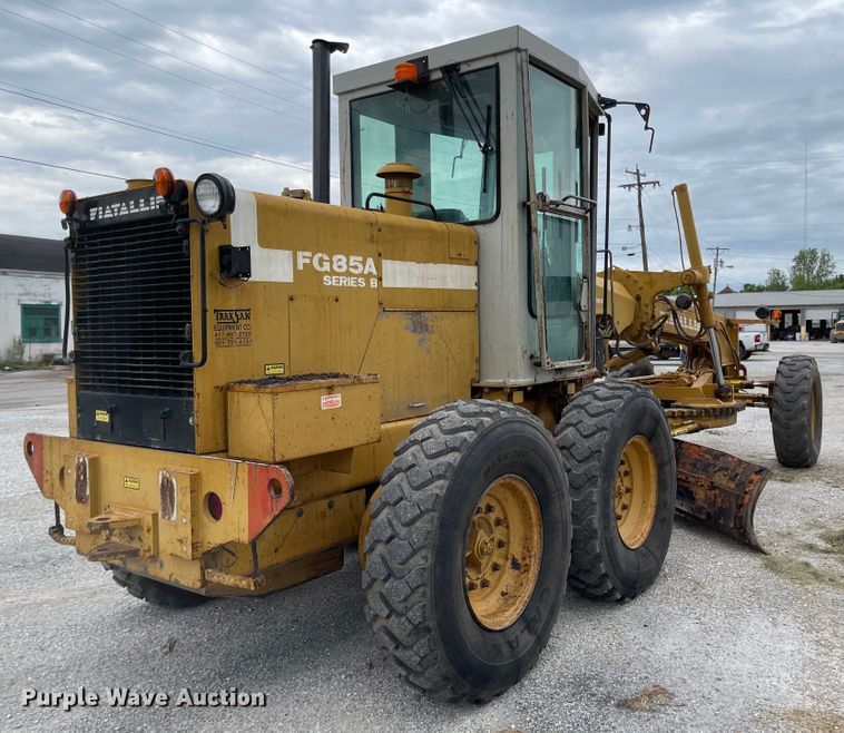 image for item LF9007 1995 Fiat-Allis FG85A Series B  motor grader
