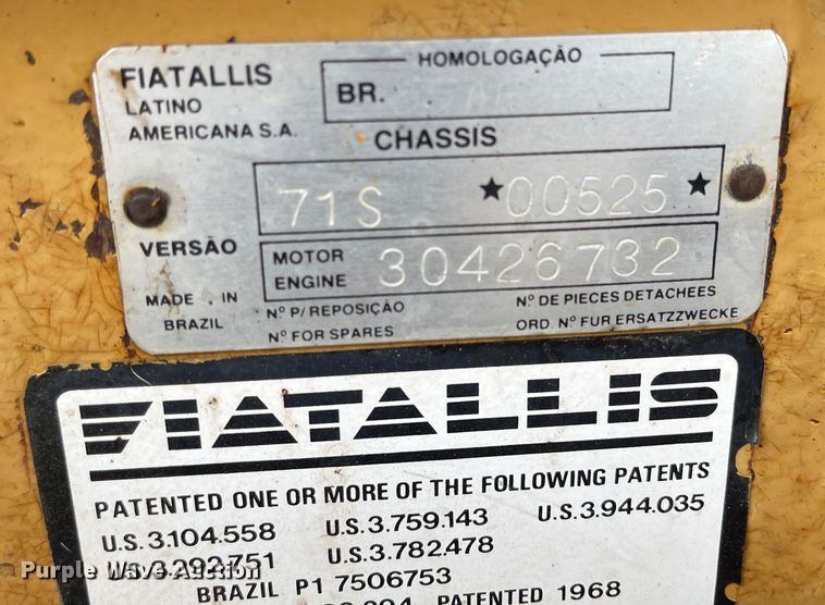 image for item LF9007 1995 Fiat-Allis FG85A Series B  motor grader