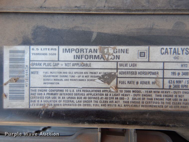 image for item LP9359 2000 GMC G3500  shuttle bus