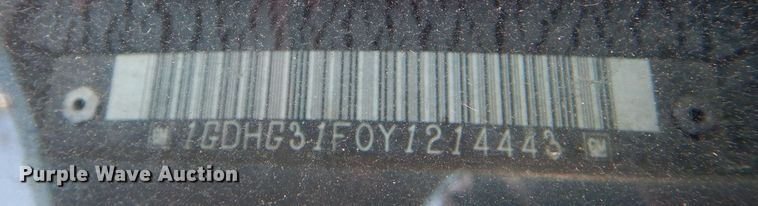 image for item LP9359 2000 GMC G3500  shuttle bus