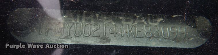 image for item LP9376 2001 Ford Escape XLS  SUV