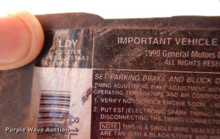 image for item LS9243 1991 Chevrolet Astro  van