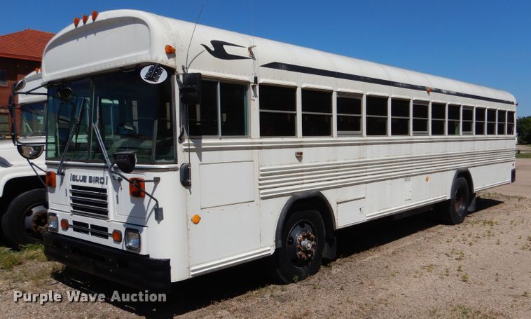 image for item LS9244 1991 Blue Bird  school bus