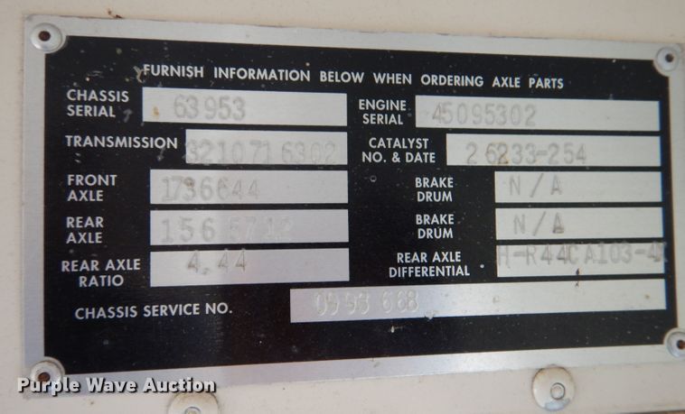 image for item LS9244 1991 Blue Bird  school bus