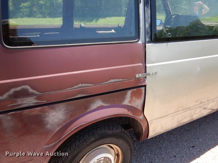 image for item LS9246 1991 Chevrolet Astro  van