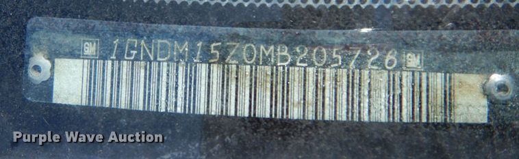 image for item LS9246 1991 Chevrolet Astro  van