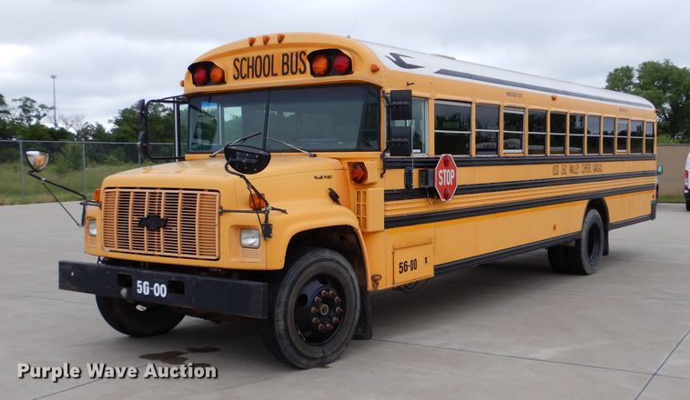image for item LS9260 2001 Blue Bird  school bus