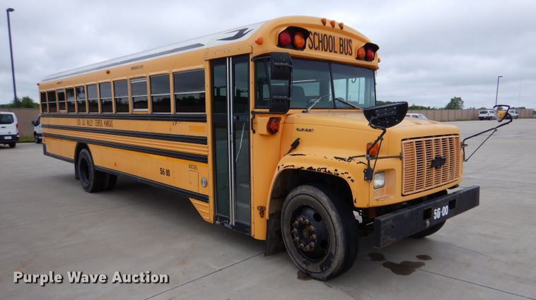 image for item LS9260 2001 Blue Bird  school bus