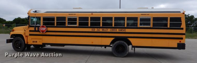 image for item LS9260 2001 Blue Bird  school bus