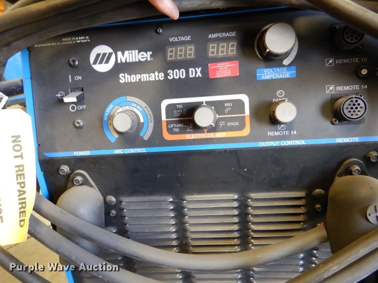 image for item LS9270 Miller Shopmate 300DX  welder