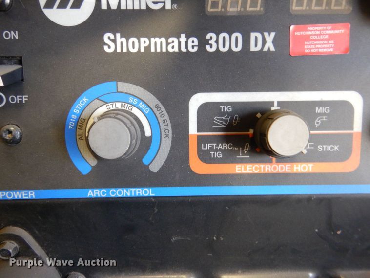 image for item LS9270 Miller Shopmate 300DX  welder
