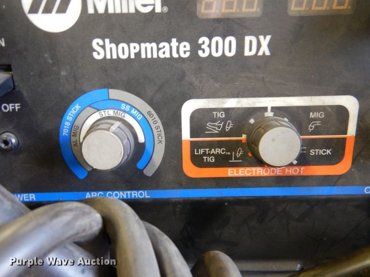 image for item LS9271 Miller Shopmate 300DX  welder