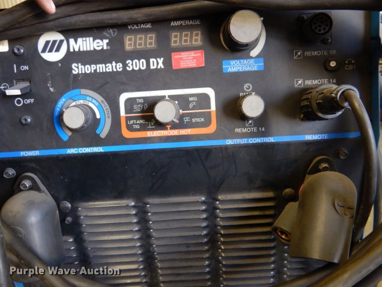 image for item LS9272 Miller Shopmate 300DX  welder