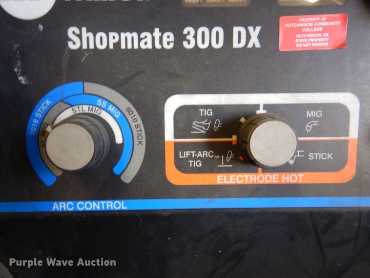 image for item LS9272 Miller Shopmate 300DX  welder