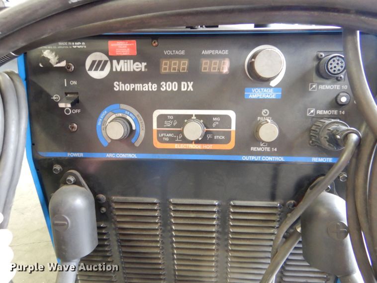 image for item LS9273 Miller Shopmate 300DX  welder