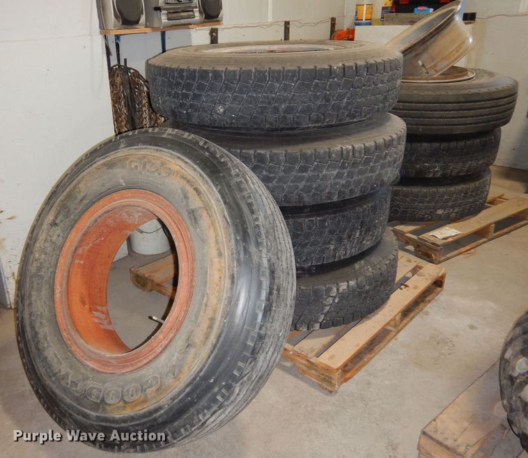 image for item LT9820 (8) 10.00R20 tires