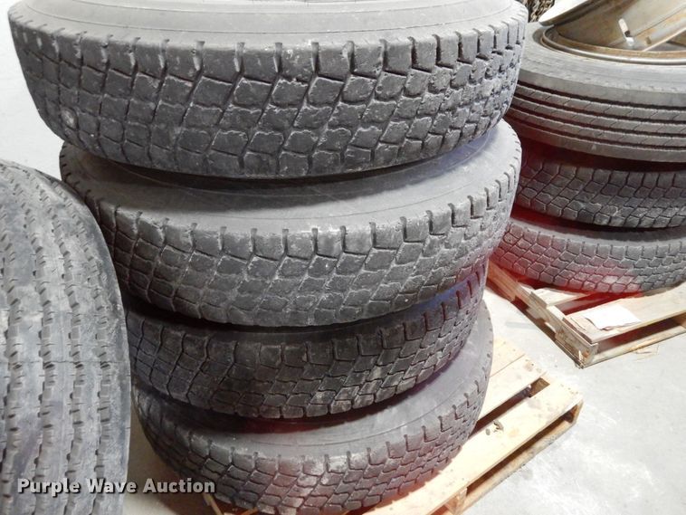 image for item LT9820 (8) 10.00R20 tires