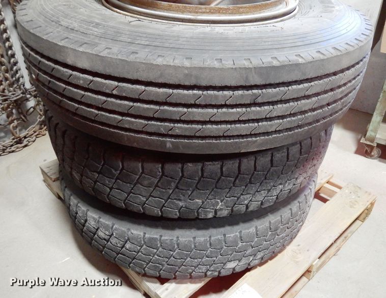 image for item LT9820 (8) 10.00R20 tires