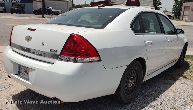 image for item LU9074 2009 Chevrolet Impala Police