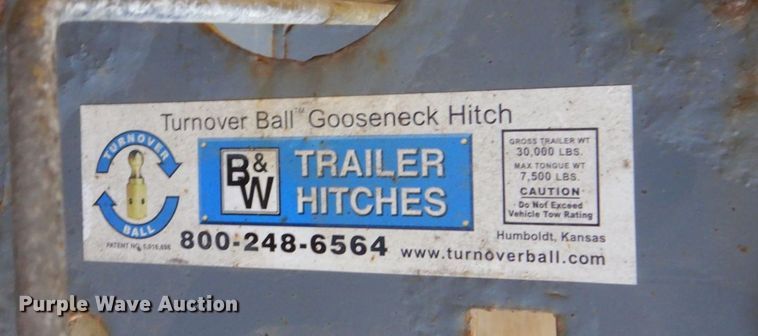 image for item MF9122 B&W  gooseneck hitch