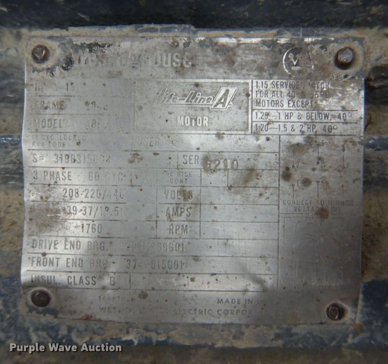 image for item MU9619 Bam  electric motor