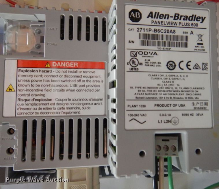 image for item MU9623 Electric control panel
