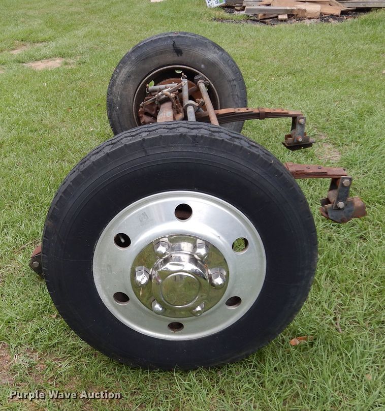 image for item DH8533 RV front and rear axle assemblies