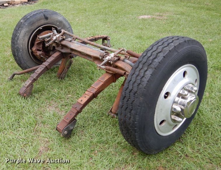 image for item DH8533 RV front and rear axle assemblies