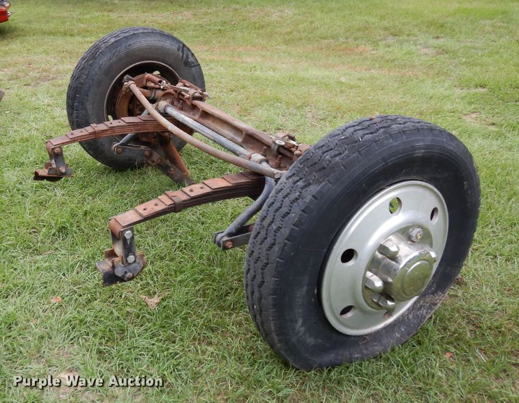 image for item DH8533 RV front and rear axle assemblies