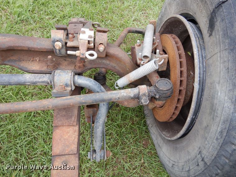 image for item DH8533 RV front and rear axle assemblies