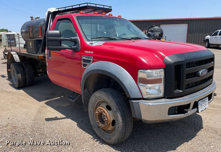 image for item DJ5209 2008 Ford F550 Super Duty  vacuum truck