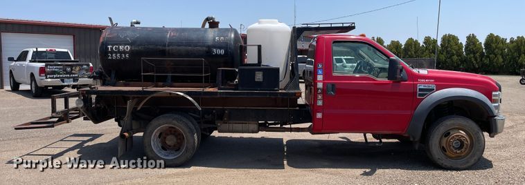 image for item DJ5209 2008 Ford F550 Super Duty  vacuum truck