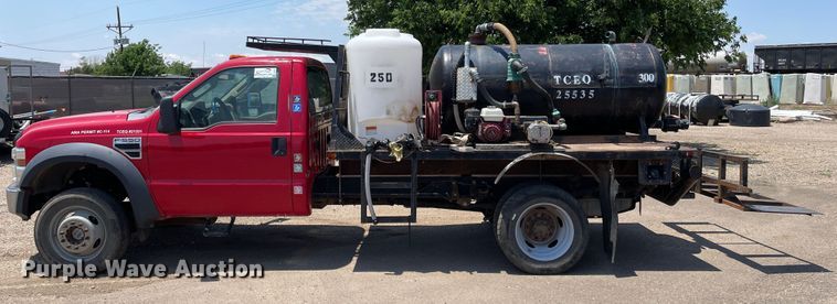 image for item DJ5209 2008 Ford F550 Super Duty  vacuum truck