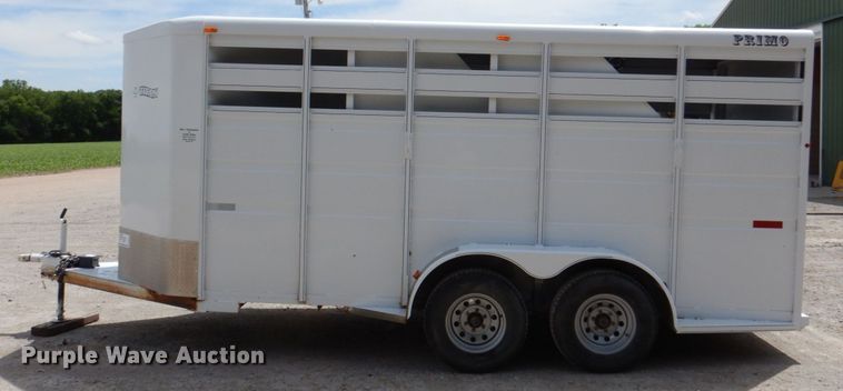 image for item DK0492 2016 Titan Primo  livestock trailer