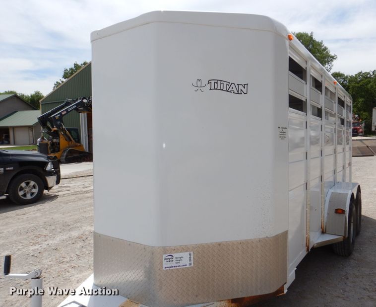 image for item DK0492 2016 Titan Primo  livestock trailer