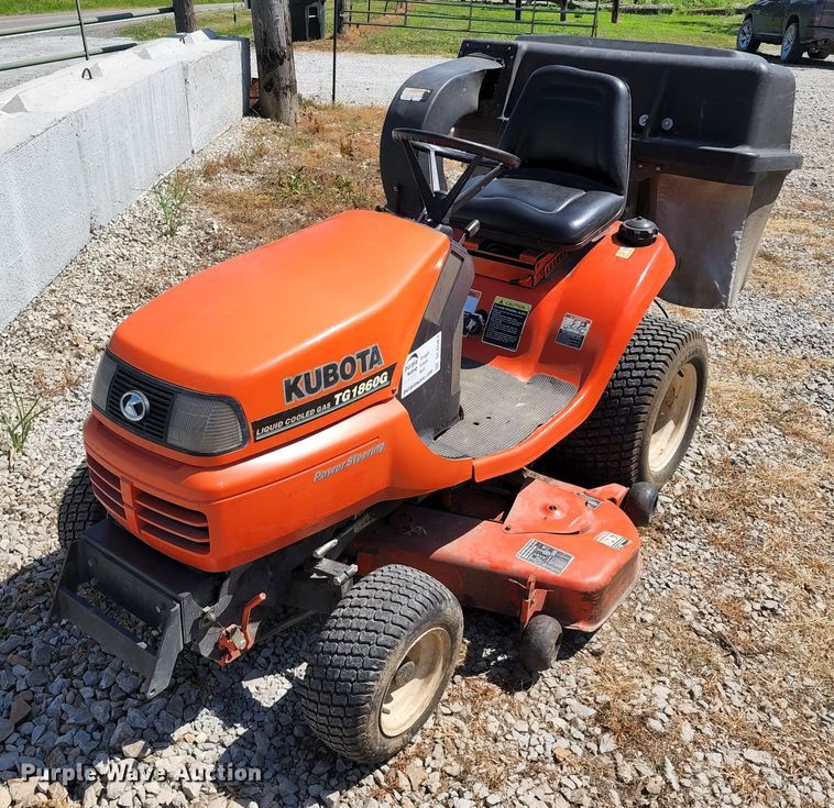 image for item DL6583 Kubota TG1860G  lawn mower