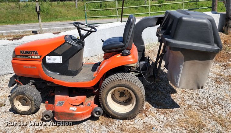 image for item DL6583 Kubota TG1860G  lawn mower