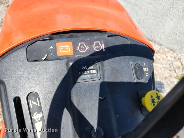 image for item DL6583 Kubota TG1860G  lawn mower