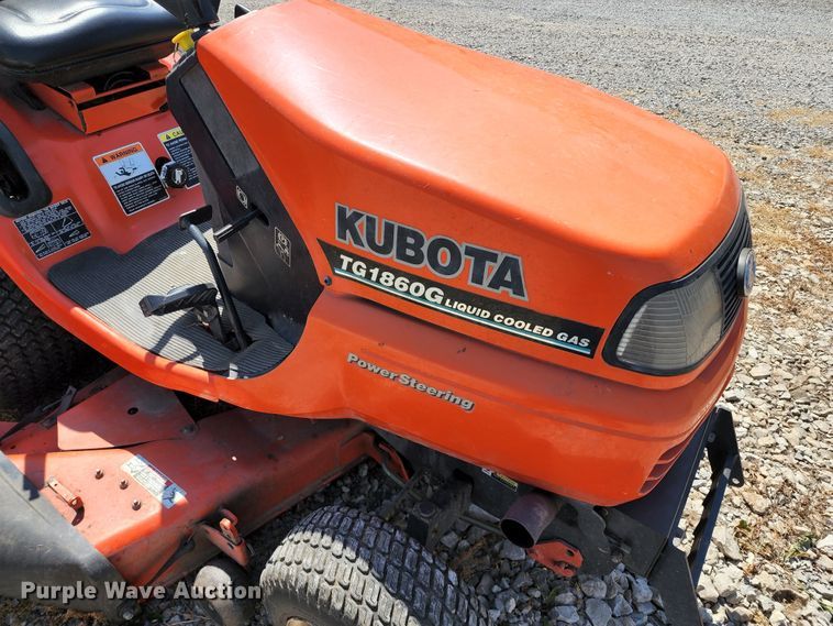 image for item DL6583 Kubota TG1860G  lawn mower