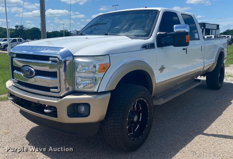 image for item DM4164 2012 Ford F350 Super Duty  Crew Cab pickup truck