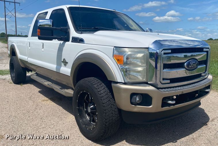 image for item DM4164 2012 Ford F350 Super Duty  Crew Cab pickup truck