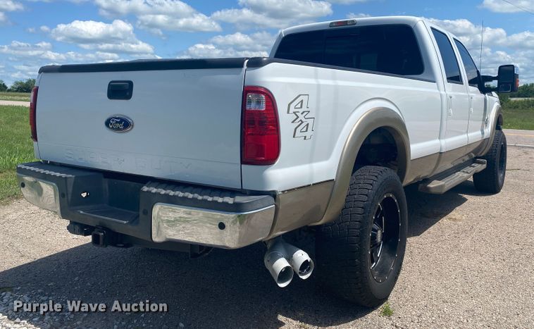 image for item DM4164 2012 Ford F350 Super Duty  Crew Cab pickup truck