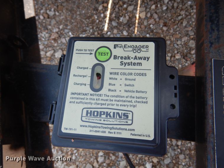 image for item DN0341 2007 Big Tex  equipment trailer