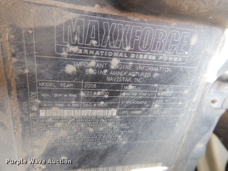 image for item DN0379 2009 International PC015  shuttle bus